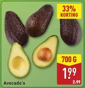 ALDI Avocado's aanbieding