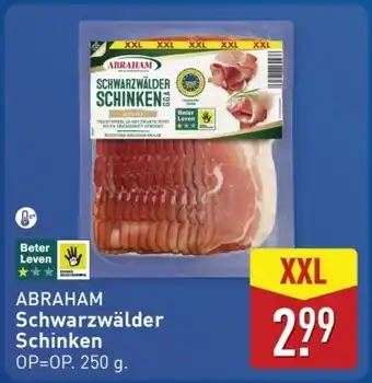 ALDI Abraham Schwarzwälder Schinken aanbieding