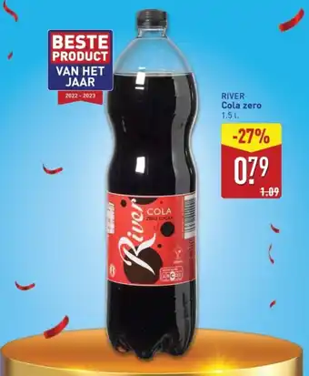 ALDI River Cola zero aanbieding