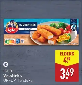 ALDI Iglo Vissticks aanbieding