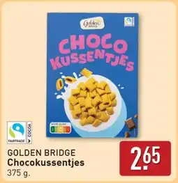 ALDI Golden Bridge Chocokussentjes aanbieding