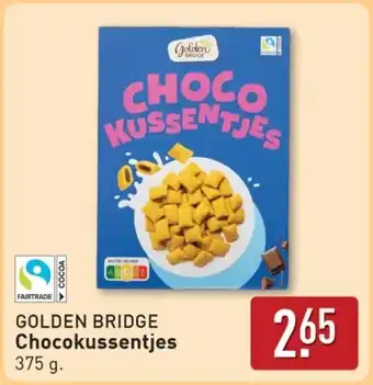 ALDI Golden Bridge Chocokussentjes aanbieding