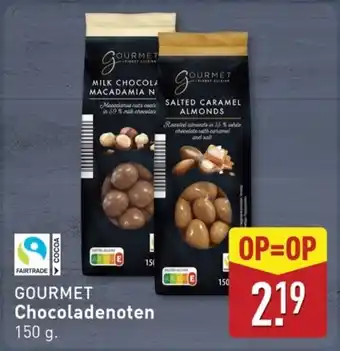 ALDI Gourmet Chocoladenoten aanbieding
