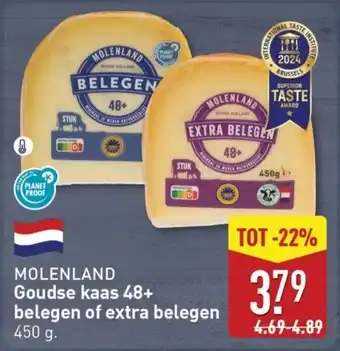 ALDI Molenland Goudse kaas 48+ aanbieding