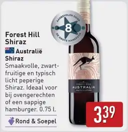 ALDI Forest Hill Shiraz Australië aanbieding