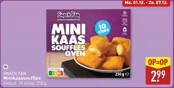 ALDI Snack Fan Minikaassoufflés aanbieding
