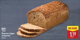 ALDI Boeren tijger volkoren aanbieding