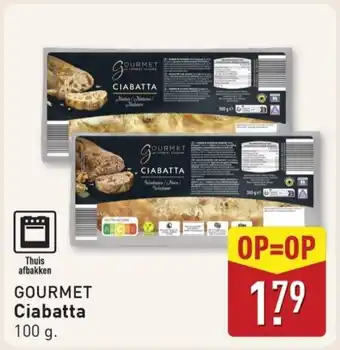 ALDI Gourmet Ciabatta aanbieding