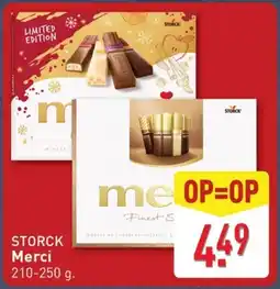 ALDI Storck Merci aanbieding