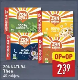 ALDI Zonnatura Thee aanbieding