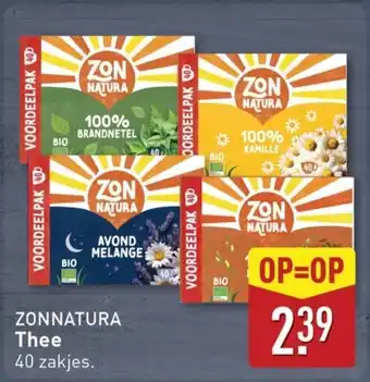 ALDI Zonnatura Thee aanbieding
