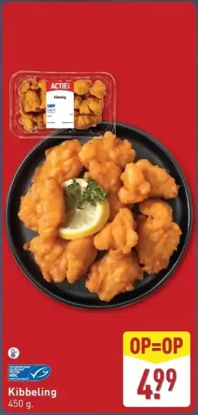 ALDI Kibbeling aanbieding