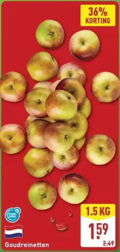 ALDI Goudreinetten aanbieding