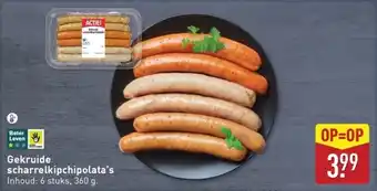 ALDI Gekruide scharrelkipchipolata's aanbieding