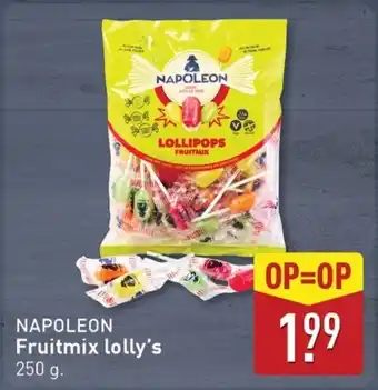 ALDI Napoleon Fruitmix lolly's aanbieding
