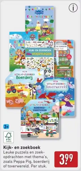 ALDI Kijk- en zoekboek aanbieding