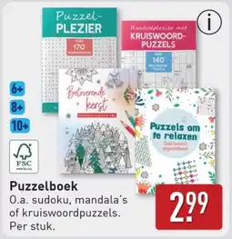 ALDI Puzzelboek aanbieding