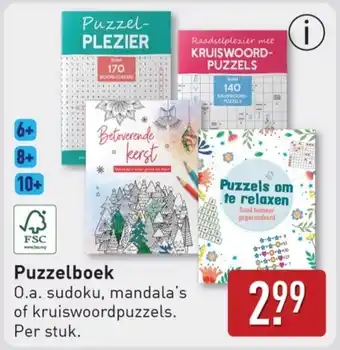 ALDI Puzzelboek aanbieding