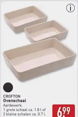 ALDI Crofton Ovenschaal aardewerk. aanbieding