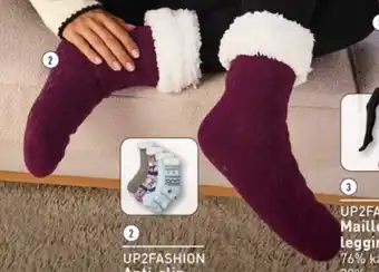 ALDI UP2FASHION Anti-slip huissokken aanbieding