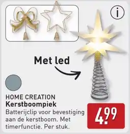ALDI Kerstboompiek aanbieding