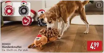 ALDI Romeo Hondenknuffel aanbieding