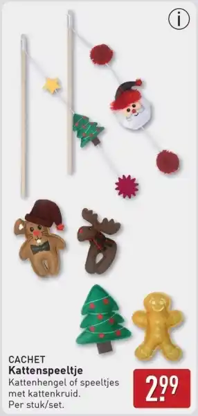 ALDI Cachet Kattenspeeltje aanbieding