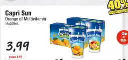Budget Food Capri Sun aanbieding