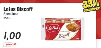 Budget Food Lotus Biscoff Speculoos aanbieding