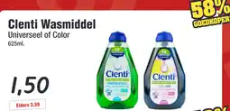 Budget Food Clenti Wasmiddel aanbieding