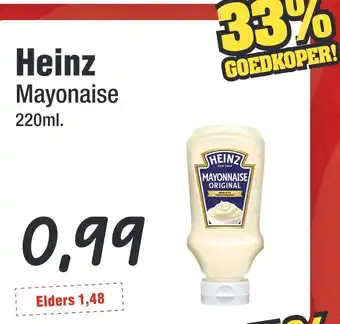 Budget Food Heinz Mayonaise aanbieding
