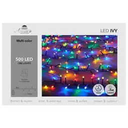 Pets Place Anna's Collection Cluster Ivy Led - Kerstverlichting - 12 m Multi-Color 500 led aanbieding