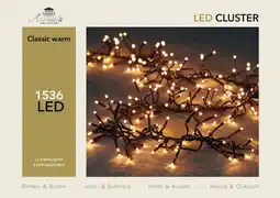 Pets Place Anna's Collection Cluster Classic Led - Kerstverlichting - 9 m Led Classic 1536 led aanbieding