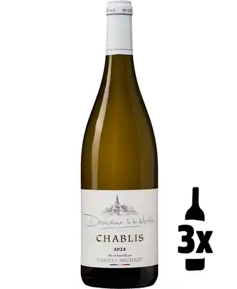 Wijnvoordeel Domaine de la Motte Chablis (3 flessen) aanbieding