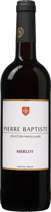 Wijnvoordeel Pierre Baptiste Merlot aanbieding