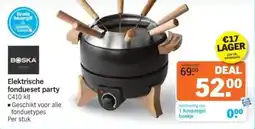 Albert Heijn Elektrische fondueset party C410 kit aanbieding