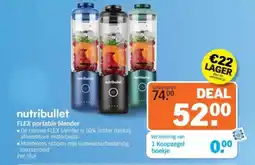 Albert Heijn Nutribullet flex portable blender aanbieding