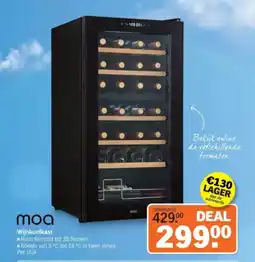 Albert Heijn Moa Wijnkoelkast aanbieding