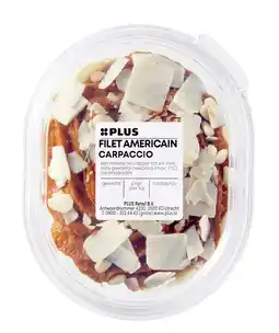 PLUS PLUS Filet americain carpaccio aanbieding