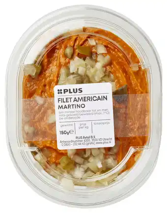 PLUS PLUS Filet americain martino aanbieding