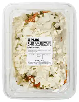 PLUS PLUS Filet americain met truffelsmaak aanbieding