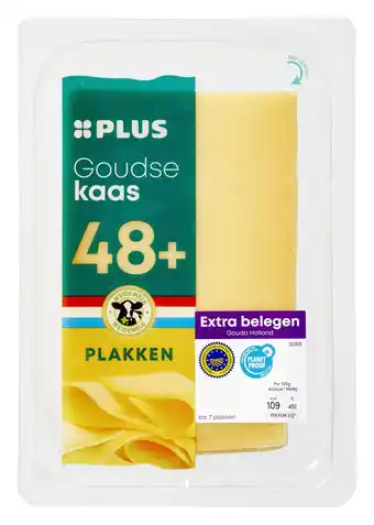 PLUS PLUS Goudse extra belegen 48+ plakken aanbieding
