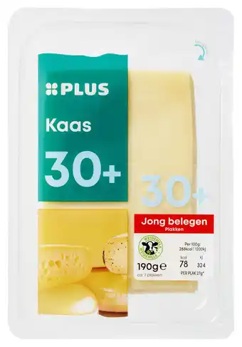 PLUS PLUS Goudse jong belegen 30+ plakken aanbieding