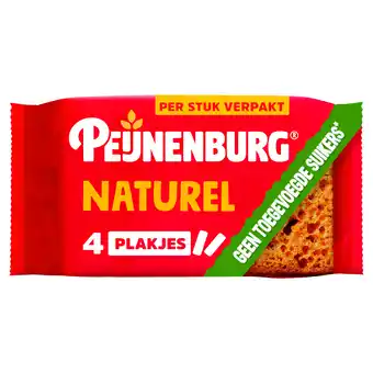 PLUS Peijnenburg Naturel zonder toegev. suiker 4-pack aanbieding