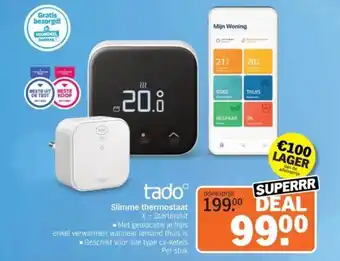Albert Heijn Tado slimme thermostaat aanbieding