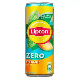 PLUS Lipton Ice tea peach zero aanbieding