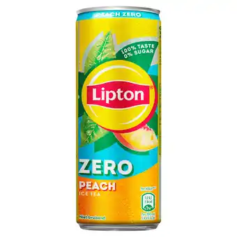 PLUS Lipton Ice tea peach zero aanbieding