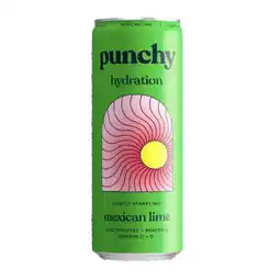 PLUS Punchy Hydration mexican lime aanbieding