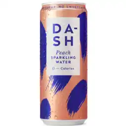 PLUS Dash Water Peach aanbieding