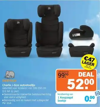 Albert Heijn Deryan charlie i-size autostoeltje aanbieding